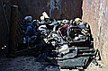 Dumpster in Concord at Harrington Park - noon